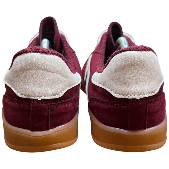 MADDEN GIRL Giia Women's 8.5 Maroon Sneakers Gum Sole Low Top Lace Up Shoe - Picture 8 of 11